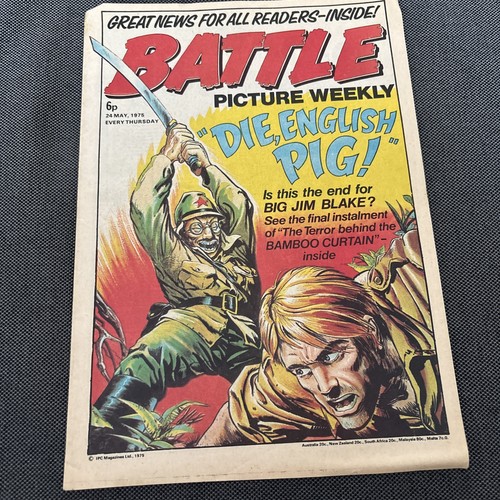 Battle action comic - comic, 24/5/75
