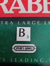Giant Scrabble Individual Letter Tiles Spares B