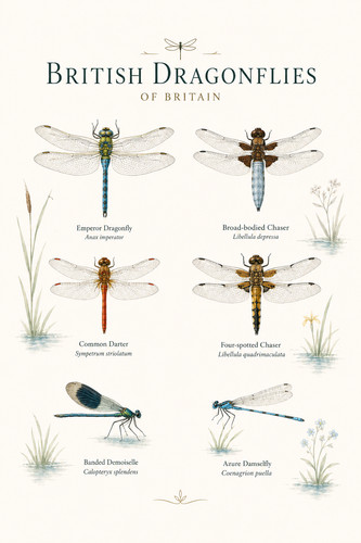 British dragonflies - british,
