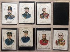 A Complete Set 97 Godfrey Phillips BDV Cigarette Silks War Pictures Variations