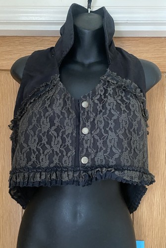 Alt shop cotton lace waistcoat - alt,