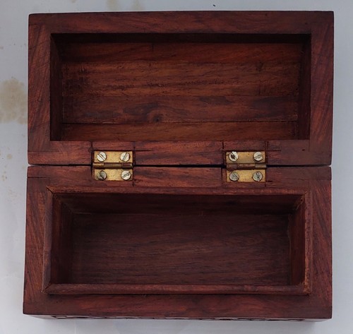 Handcrafted wooden jewelry box