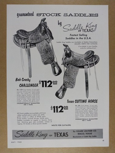 1960 saddle king bob - 1960,