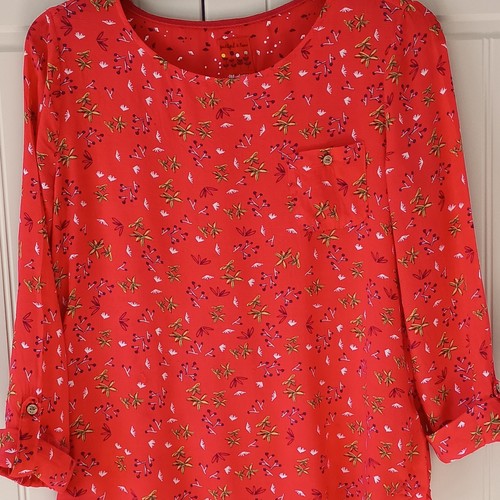 Mantaray red floral sleeve - mantaray,