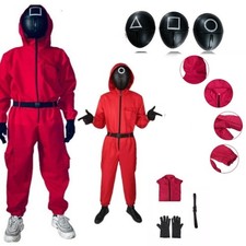 Halloween Squid Game Red