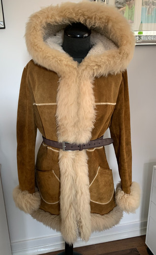 Harrods real sheepskin fur