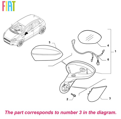 Genuine fiat door - door, wing