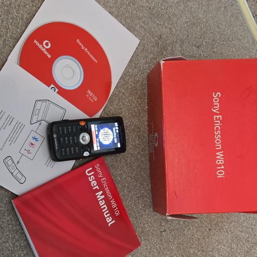 Sony ericsson w810i black bar - black,