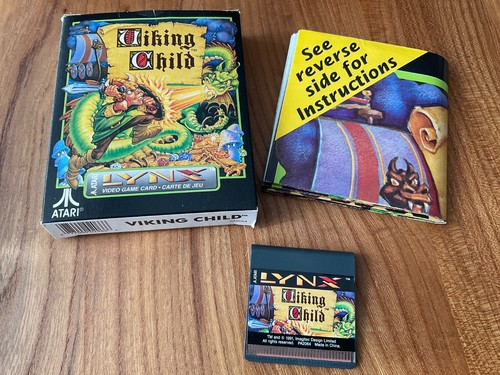 Viking child atari lynx cib - viking,