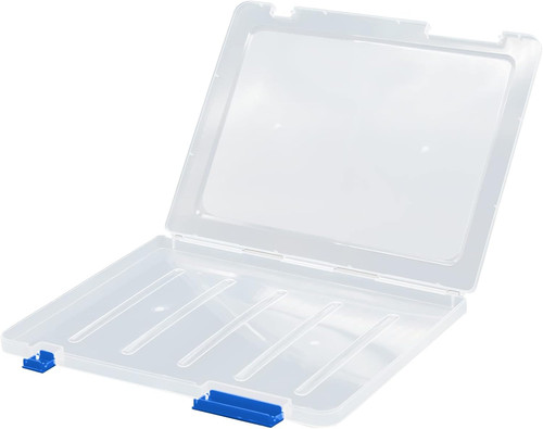 File box with lid clear - a4,