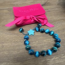 Genuine Lola Rose Blue Howlite