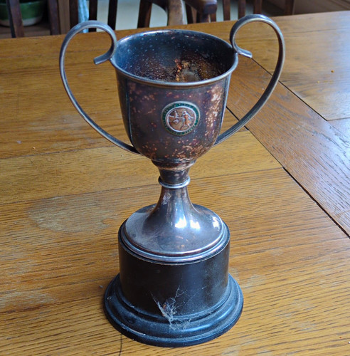 Engravable tennis trophy cup - engravable,