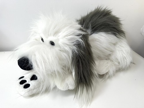 Vintage old english sheepdog - vintage,