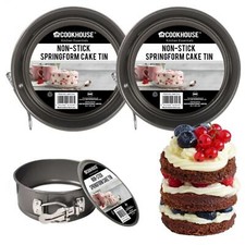 Mini Cake Tin Non-Stick Springform With Loose Base 12,5 cm Cheesecake Tin