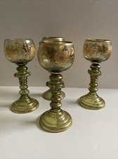 Vintage Antique x4 Moser Wine
