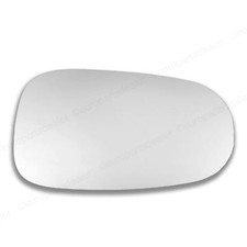 Right Driver side Wing door mirror glass for Nissan Almera 2000-2006 stick on