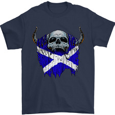 Scotland Flag Skull Scottish