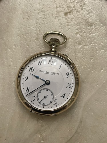 Iwc 14kt gold - gold, watch