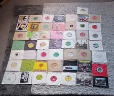 PUNK / NEW WAVE / ROCK  50  7" VINYL SINGLES  RECORDS JOBLOT  - ALL PICTURED 