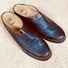 Ariat 94302 Black Leather Croc