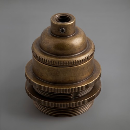 Metal e27 lampholder - metal, with
