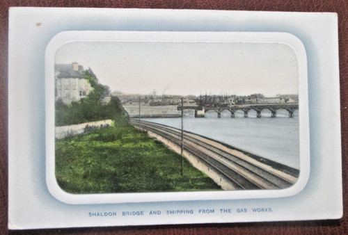 Shaldon bridge railway line - shaldon,