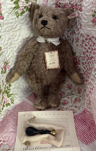 Steiff british collectors bear - steiff,