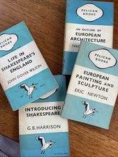 Pelican Books X 4 owned By John Dudley Massingham 1940’s