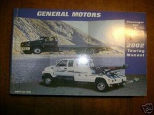 2002 GM Car & Light Truck Towing Manual