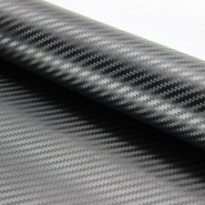 Black carbon fibre vinyl - carbon,