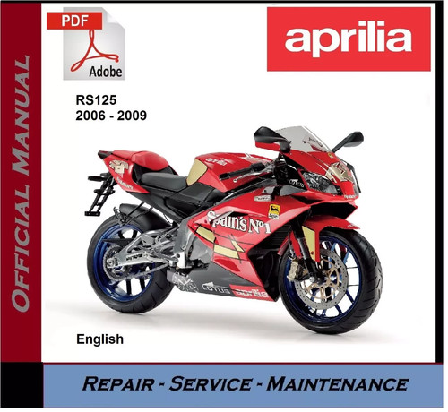 Aprilia rs125 2006 2007 2008 - rs125,