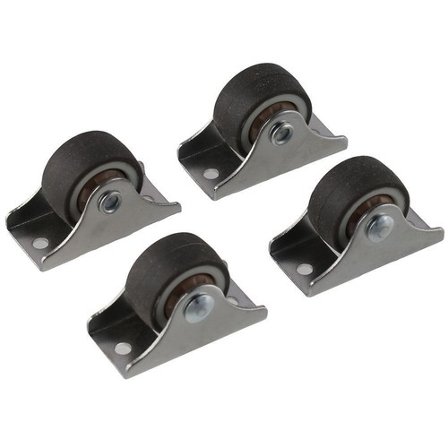 Mini fixed caster - caster, wheels