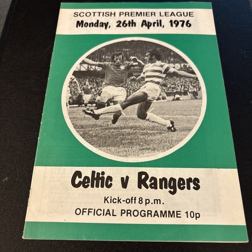 Celtic rangers 4 1976 - celtic, 26.4.1976