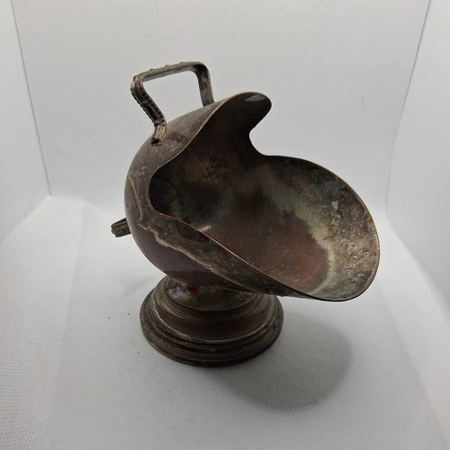 Vintage antique brass coal - antique,