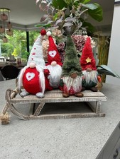 Wooden Sleigh Display Decor