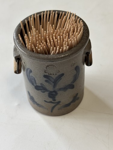 Mini crock rowe pottery - crock,