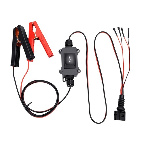 Motor test tool with alligator - tool,
