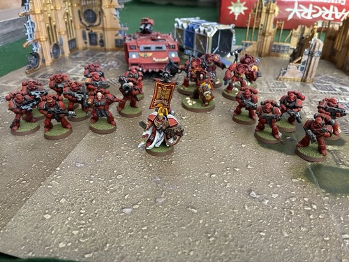 Blood angels army painted - angels, army.