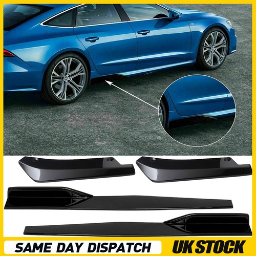 Universal car side skirts - 4x,