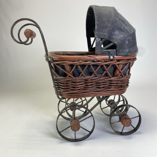 Antique baby doll stroller - doll,