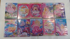 BUNDLE OF 10 BARBIE DVD'S