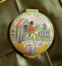 Crummles, Enamel Lidded Box -