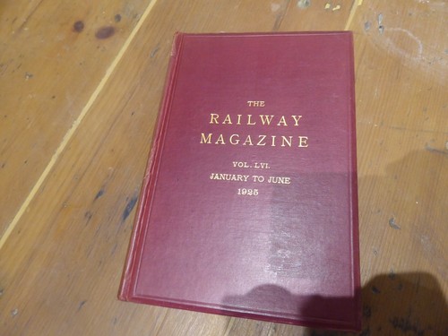 The railway magazine bound - railway,