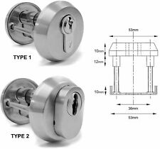 High Security Euro Profile Lock Anti-Ligature Escutcheons Set Maximum Security