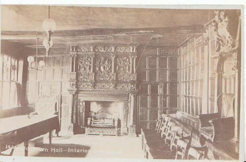 Leicestershire postcard old - leicestershire,