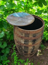 WHOLE WHISKEY BARREL OPEN TOP