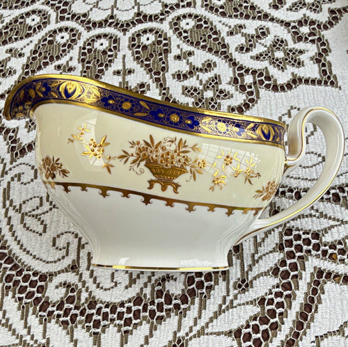 Minton dynasty gravy boat jug - gravy,