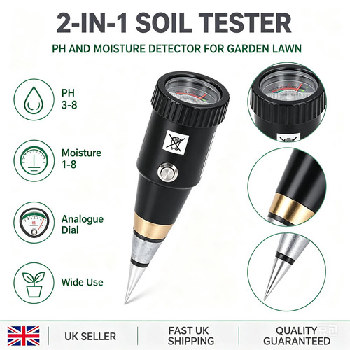 Garden lawn soil meter - soil,
