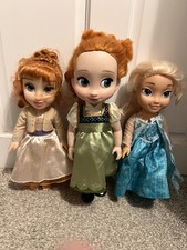 3 x Disney Frozen Elsa & Anna