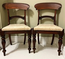 Pair Regency Style Mahogany